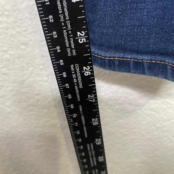 Express Womens Jeans Size 4 Perfect Ankle Legging High Rise Denim Blue - Picture 8 of 16